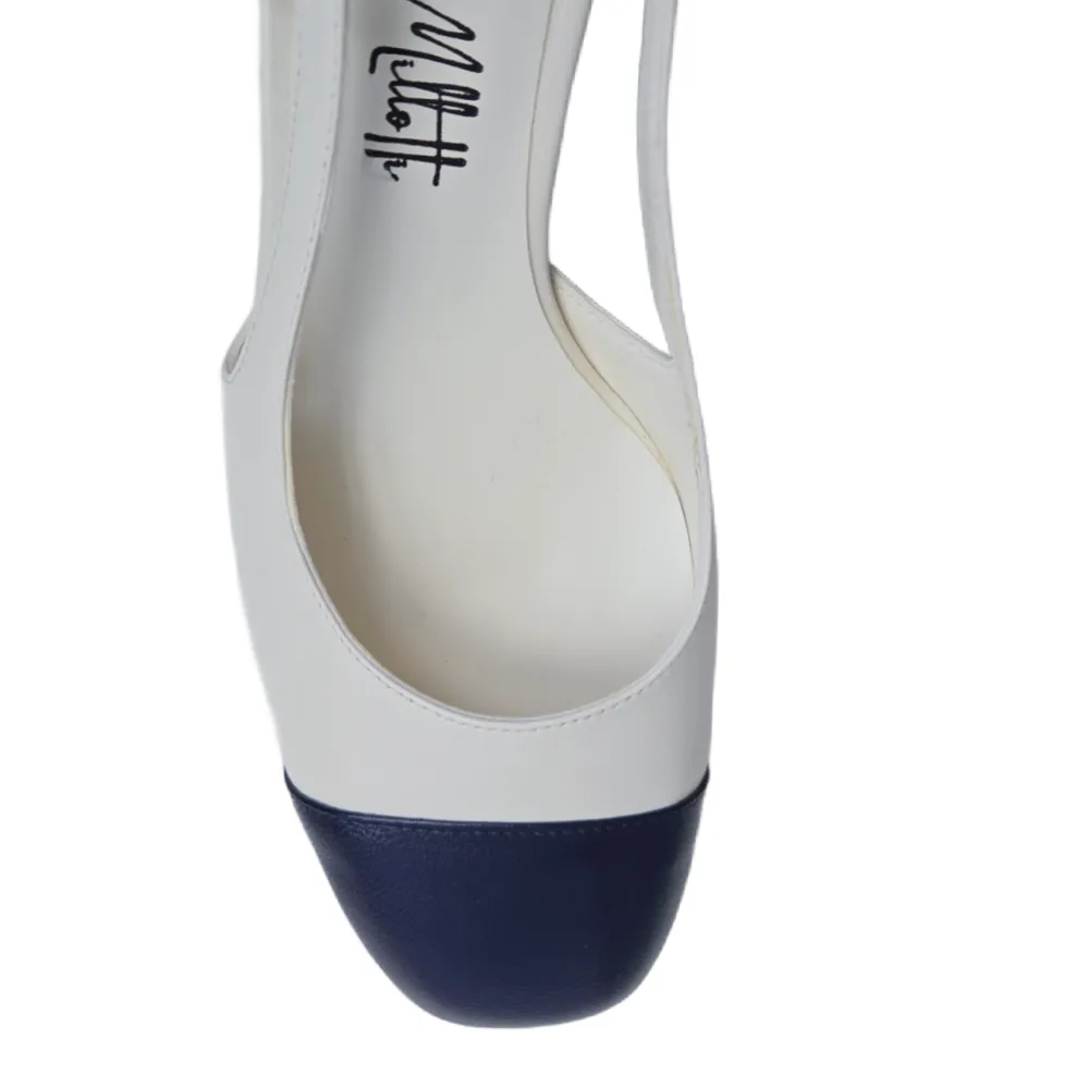 CAMELIA IVORY & NAVY