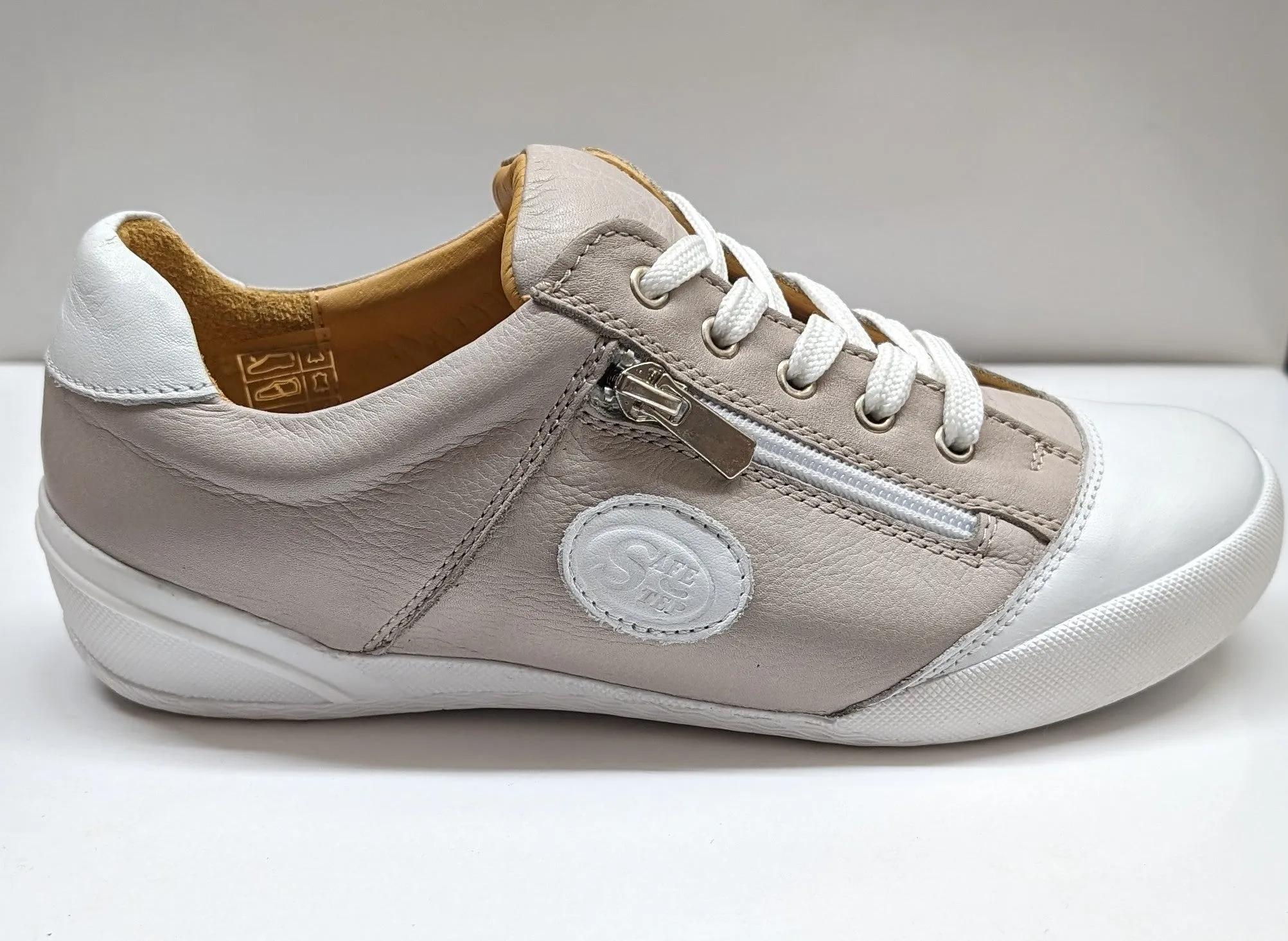 Safe Step 19502 - Silver Grey-White